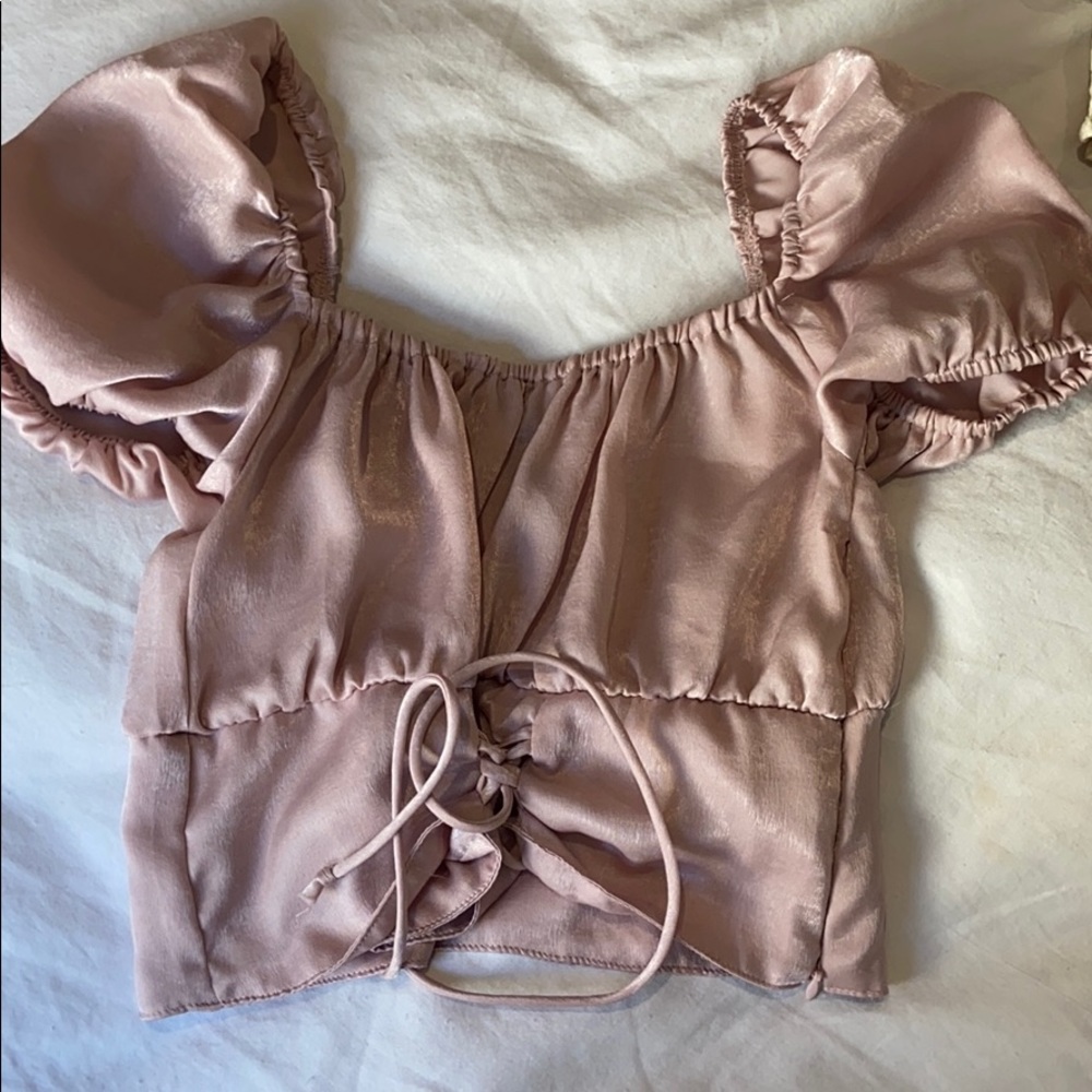 Pink blouse size xs